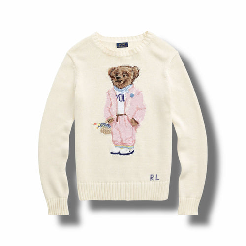 RaIph Lauren Knitwear | Teddy White