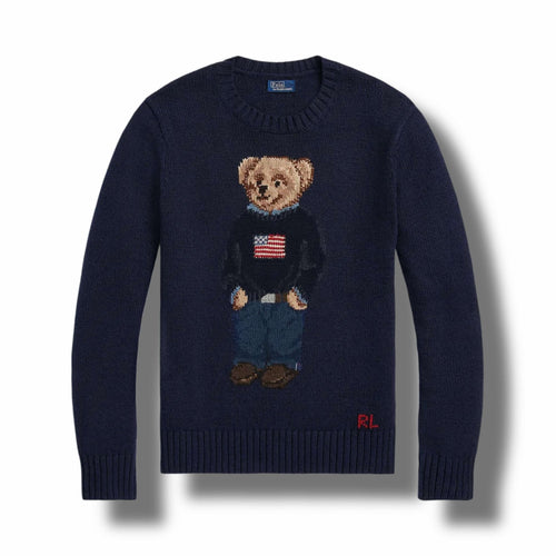 RaIph Lauren Knitwear | Teddy Navy