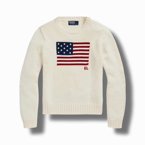 RaIph Lauren Knitwear | Flag Beige