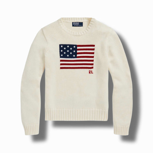 RaIph Lauren Knitwear | Flag Beige