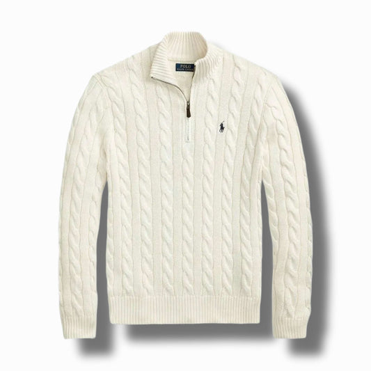 RaIph Lauren Quarter-Zip | Cream
