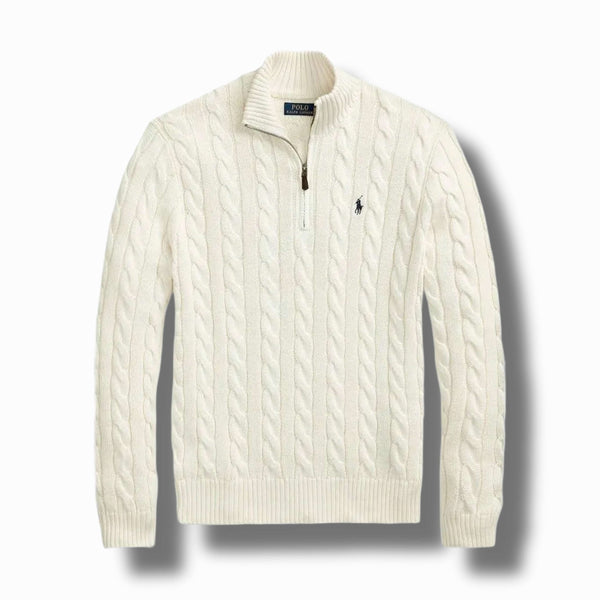 RaIph Lauren Quarter-Zip | Cream